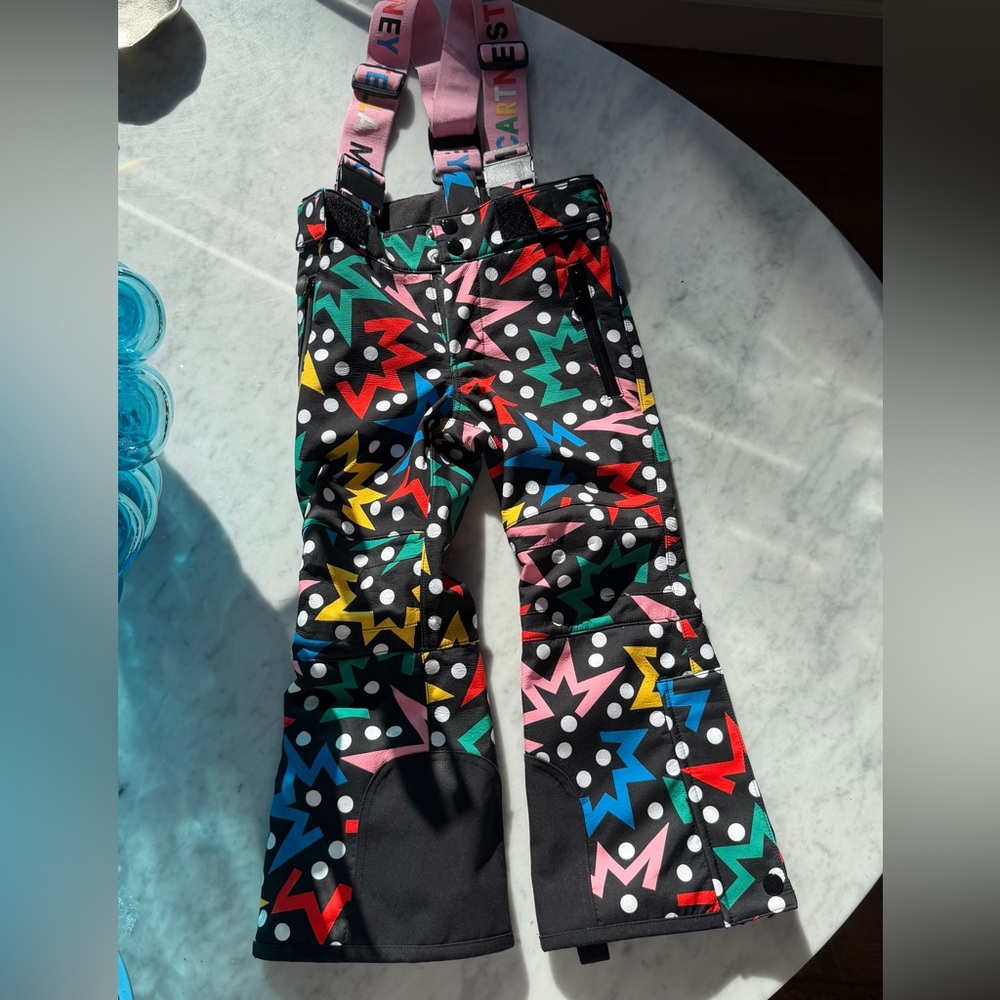 Stella McCartney Kids Overalls with Colorful Geometric Pattern